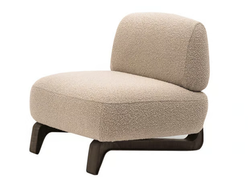 VAO - Wool easy chair by Paolo Castelli - view 2